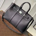 LV M23153 Louis Vuitton Georges Tote MM H30 Black - Default Title - View 1