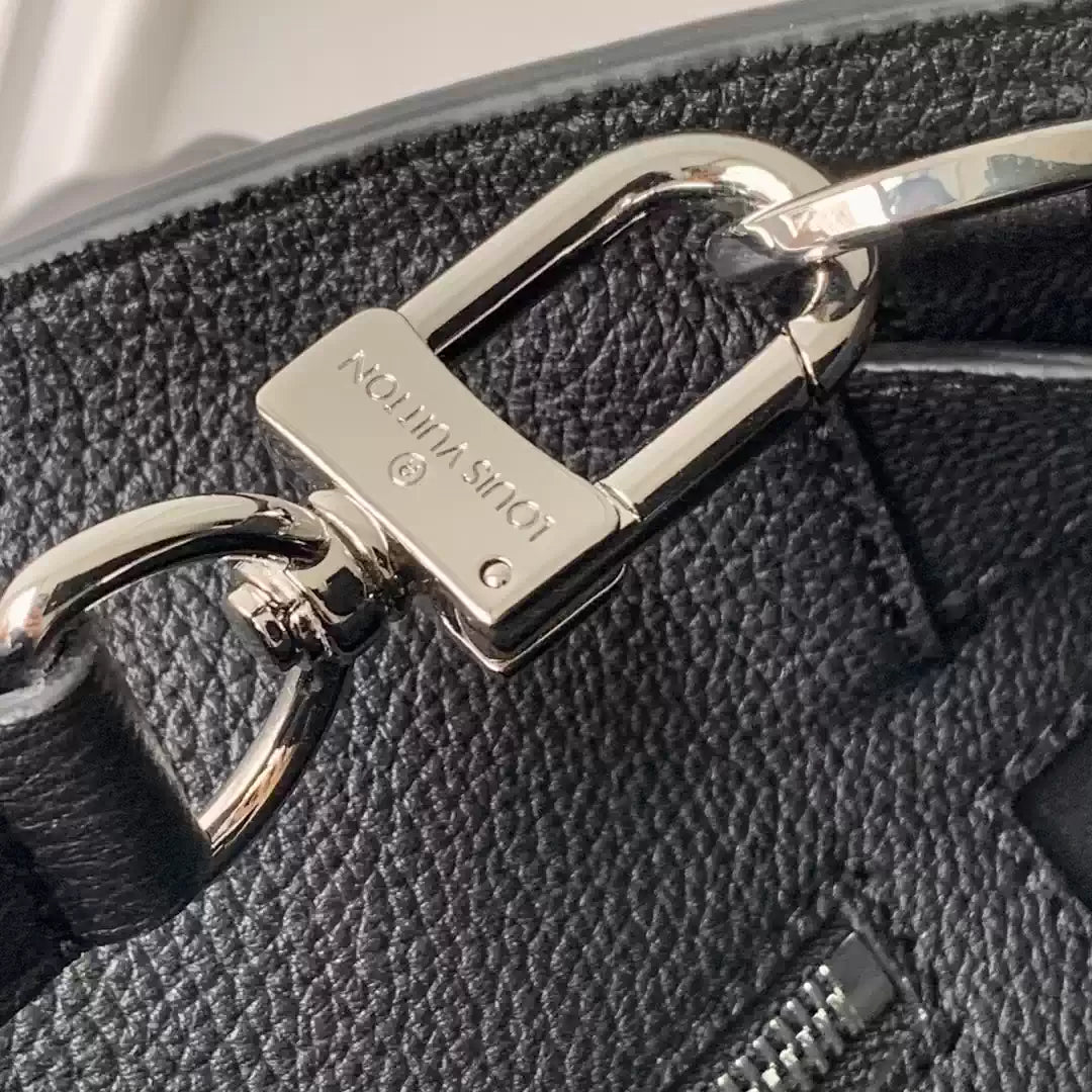 LV M23153 Louis Vuitton Georges Tote MM H30 Black