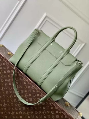 LV M23154 Louis Vuitton Georges Tote MM H30 Green - Default Title - View 3