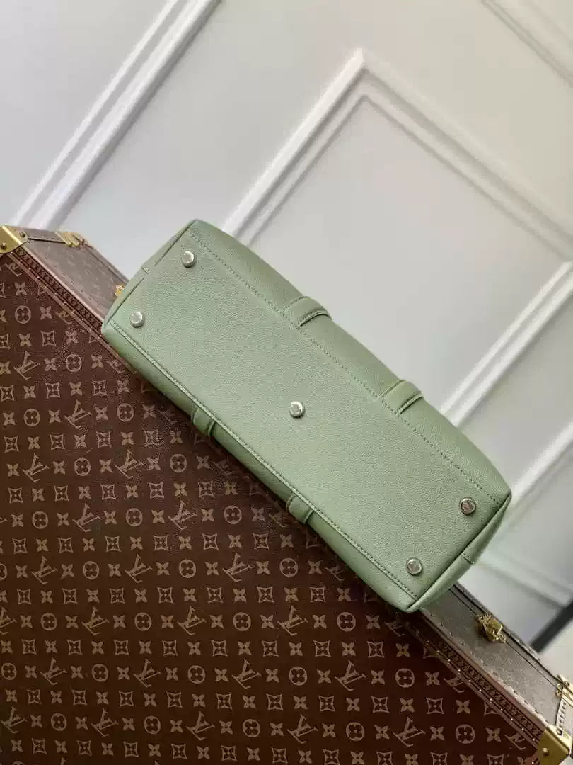 LV M23154 Louis Vuitton Georges Tote MM H30 Green