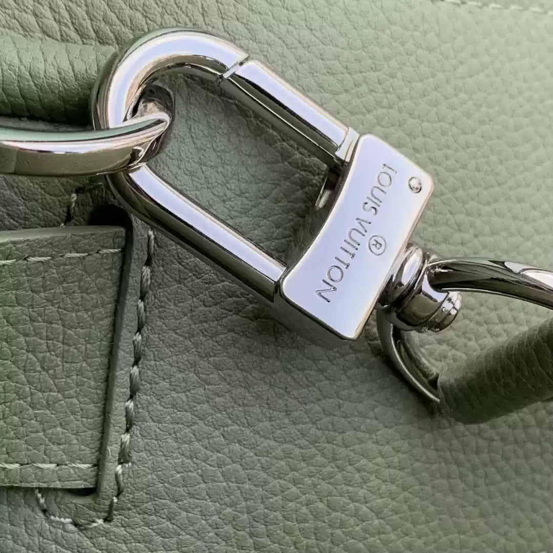 LV M23154 Louis Vuitton Georges Tote MM H30 Green - Default Title - View 6