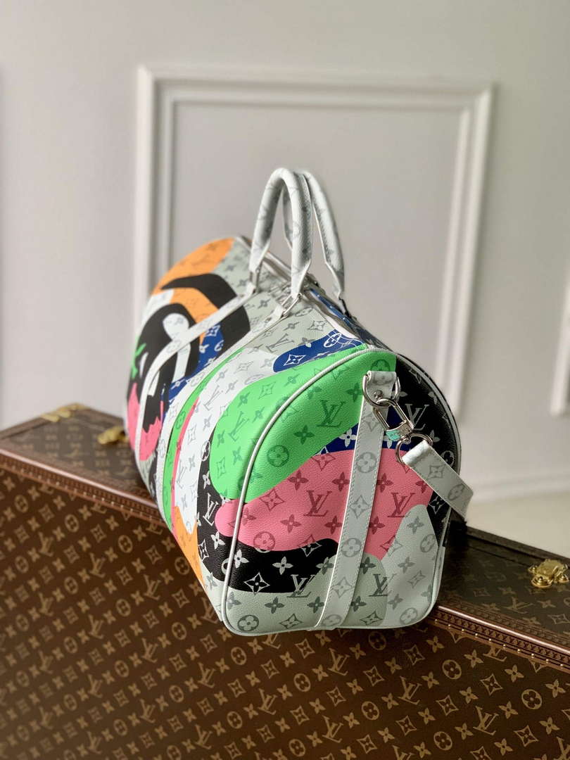 LV M23160 Louis Vuitton Keepall Bandouliere 45 Multicolor - Default Title - View 3