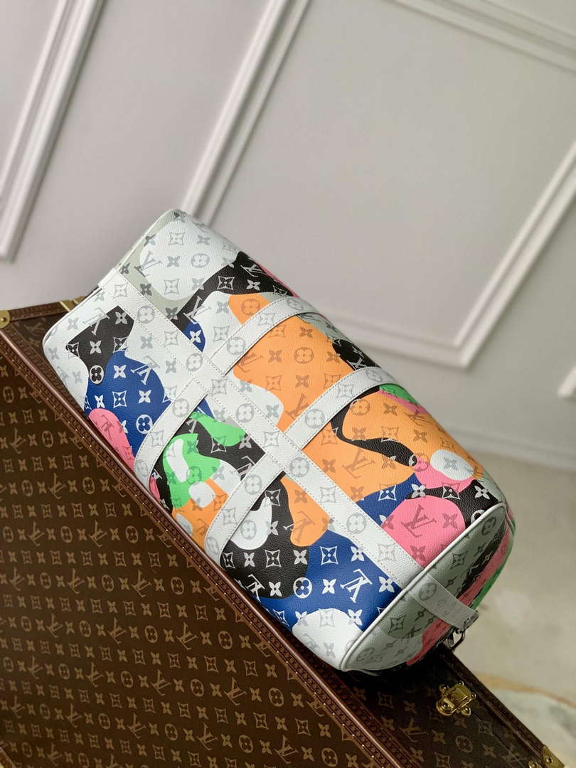 LV M23160 Louis Vuitton Keepall Bandouliere 45 Multicolor