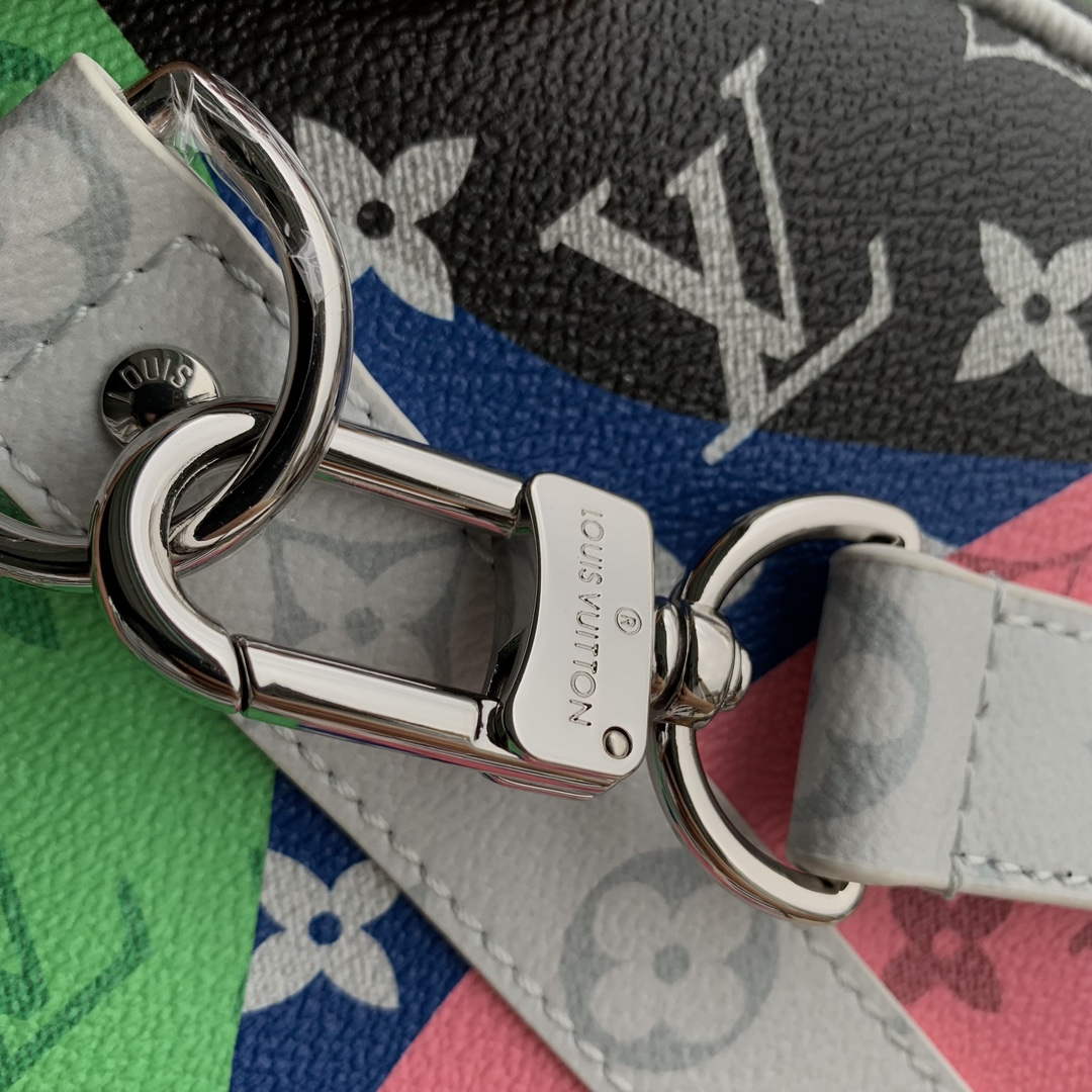 LV M23160 Louis Vuitton Keepall Bandouliere 45 Multicolor
