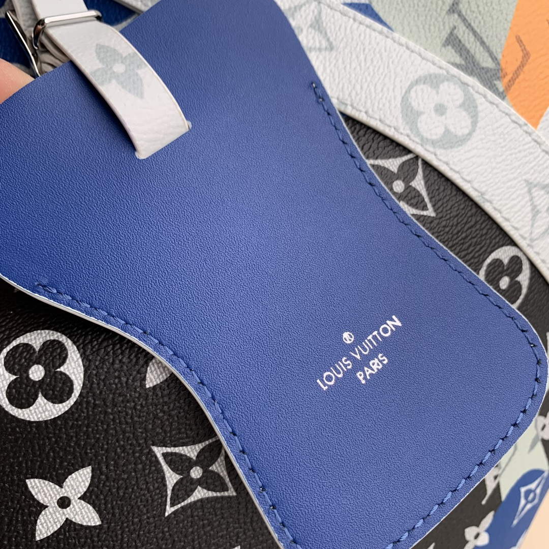 LV M23160 Louis Vuitton Keepall Bandouliere 45 Multicolor
