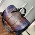 LV M23174 Louis Vuitton Keepall Bandouliere 50 Bag Gradient Electric Sun - Default Title - View 1
