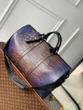 LV M23174 Louis Vuitton Keepall Bandouliere 50 Bag Gradient Electric Sun