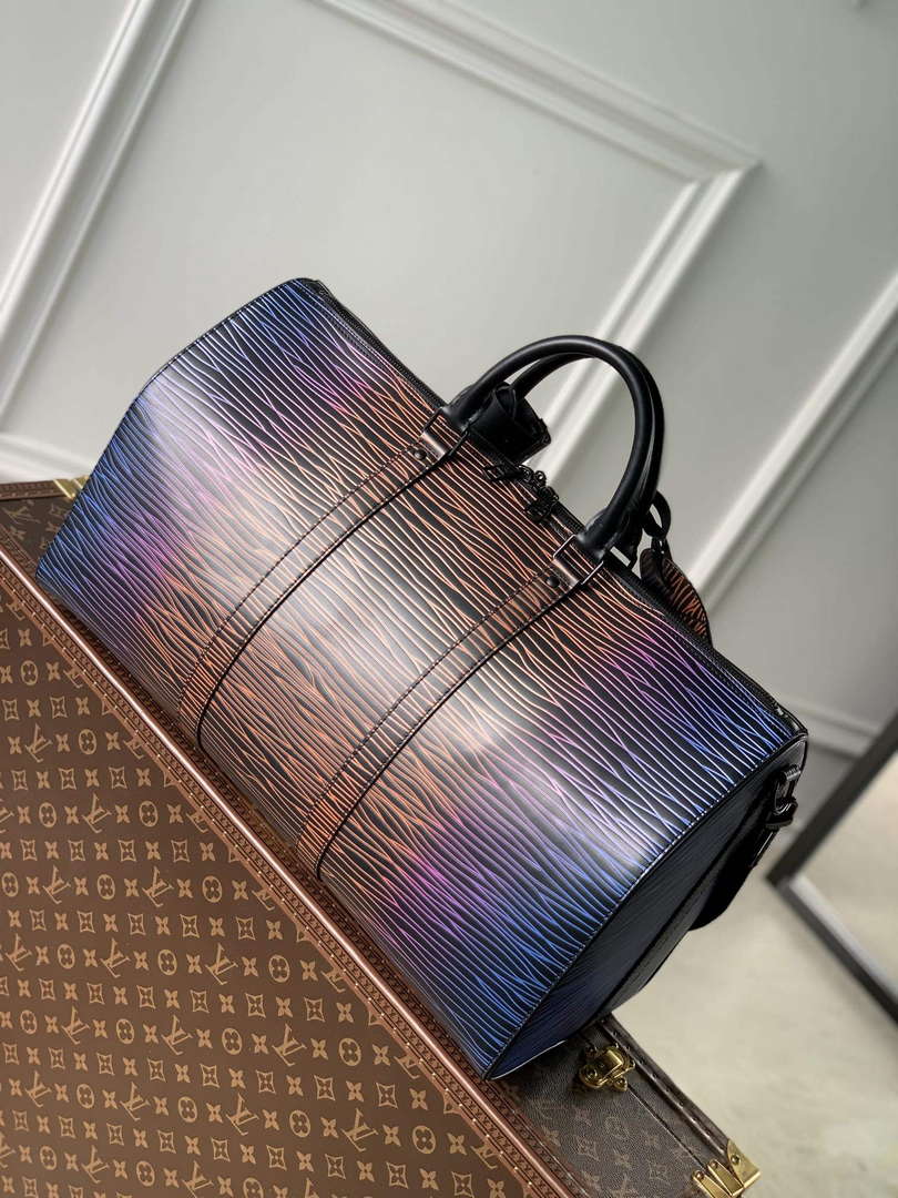 LV M23174 Louis Vuitton Keepall Bandouliere 50 Bag Gradient Electric Sun - Default Title - View 2
