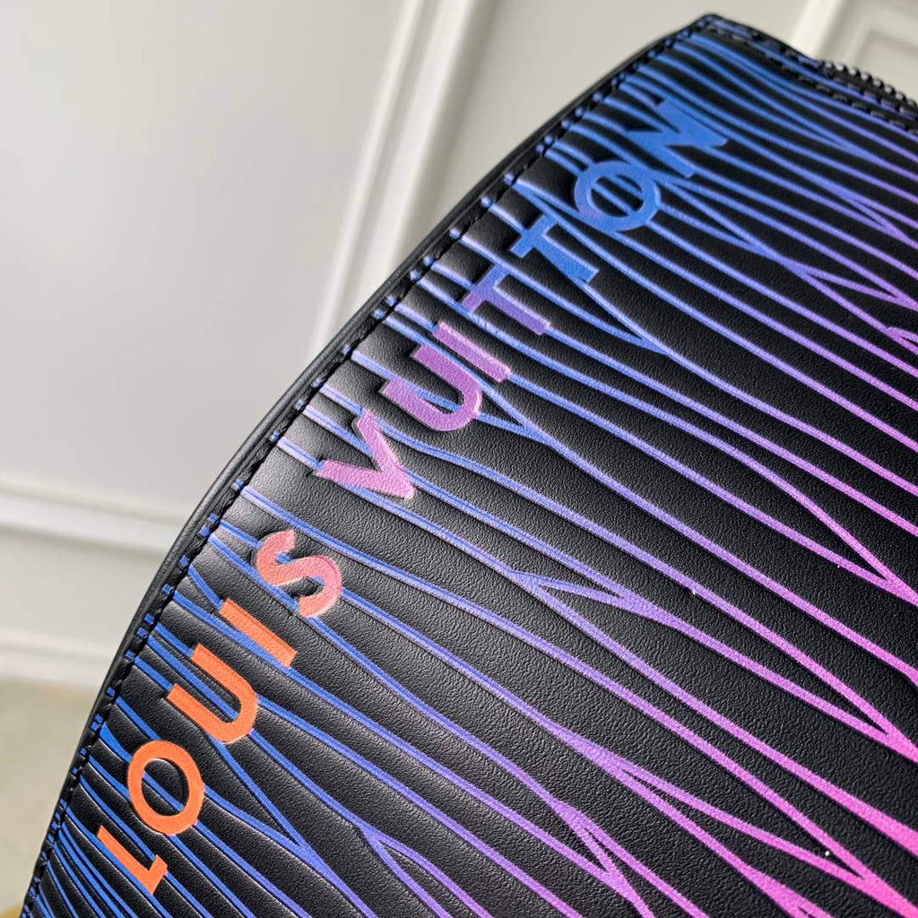 LV M23174 Louis Vuitton Keepall Bandouliere 50 Bag Gradient Electric Sun