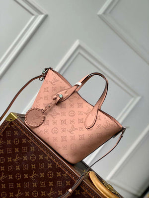 LV M23196 Louis Vuitton Blossom PM Mahina Tote Bag Pink - Default Title - View 1