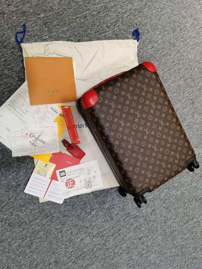 LV M23203 Louis Vuitton Horizon 55 Monogram canvas M23202 Red - Default Title - View 8