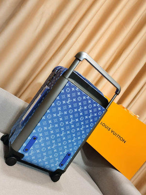 LV M23203 Louis Vuitton Horizon 55 Blue Monogram canvas M23202 - Default Title - View 2