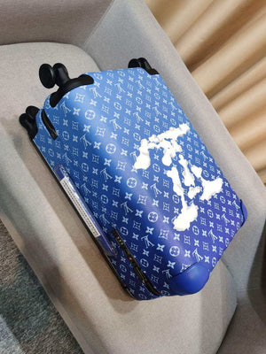 LV M23203 Louis Vuitton Horizon 55 Blue Monogram canvas M23202 - Default Title - View 3