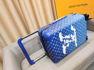 LV M23203 Louis Vuitton Horizon 55 Blue Monogram canvas M23202 - Default Title - View 8