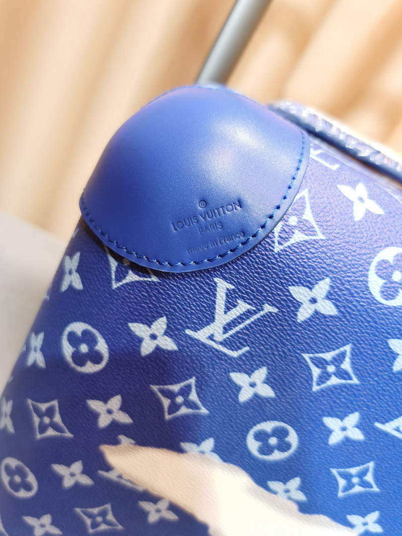 LV M23203 Louis Vuitton Horizon 55 Blue Monogram canvas M23202 - Default Title - View 9