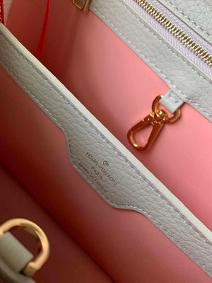LV M23280 Louis Vuitton Capucines BB Handbag Ice Grey - Default Title - View 8