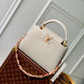 LV M23280 Louis Vuitton Capucines MM Handbag Ice Grey - Default Title - View 1
