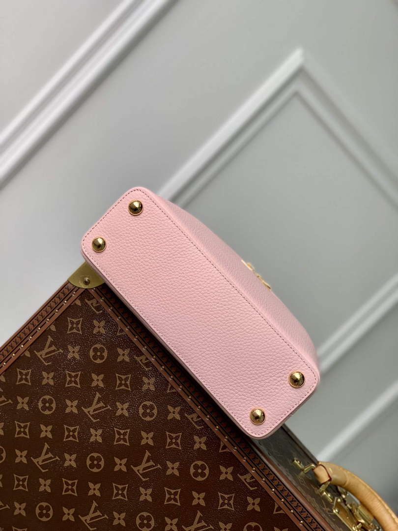 LV M23363 Louis Vuitton Capucines BB Handbag Jasmine Pink - Default Title - View 4