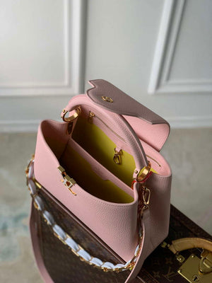 LV M23363 Louis Vuitton Capucines BB Handbag Jasmine Pink - Default Title - View 8