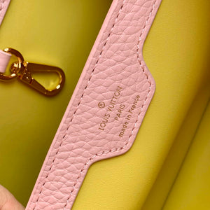 LV M23363 Louis Vuitton Capucines MM Handbag Jasmine Pink - Default Title - View 9
