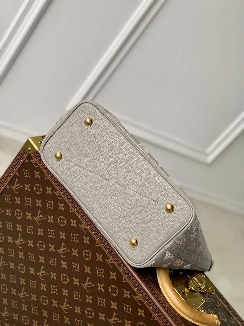 LV M23387 Louis Vuitton Blossom MM Tote Bag Gray - Default Title - View 4