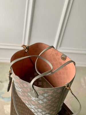 LV M23387 Louis Vuitton Blossom MM Tote Bag Gray - Default Title - View 8