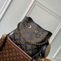 LV M23392 Louis Vuitton Bella Bucket Bag Black - Default Title - View 1