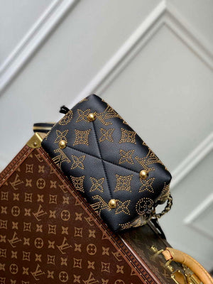 LV M23392 Louis Vuitton Bella Bucket Bag Black - Default Title - View 4