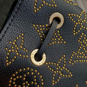 LV M23392 Louis Vuitton Bella Bucket Bag Black - Default Title - View 9