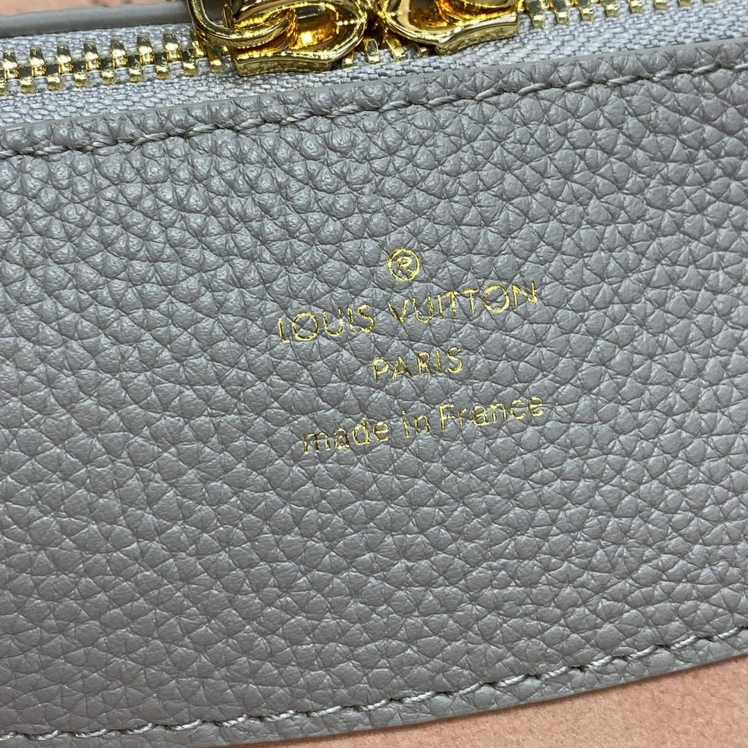LV M23395 Louis Vuitton Bella Tote Bag Gray - Default Title - View 8