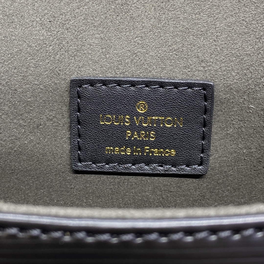 LV M23469 Louis Vuitton Saumur BB Saddle Bag Black - Default Title - View 8
