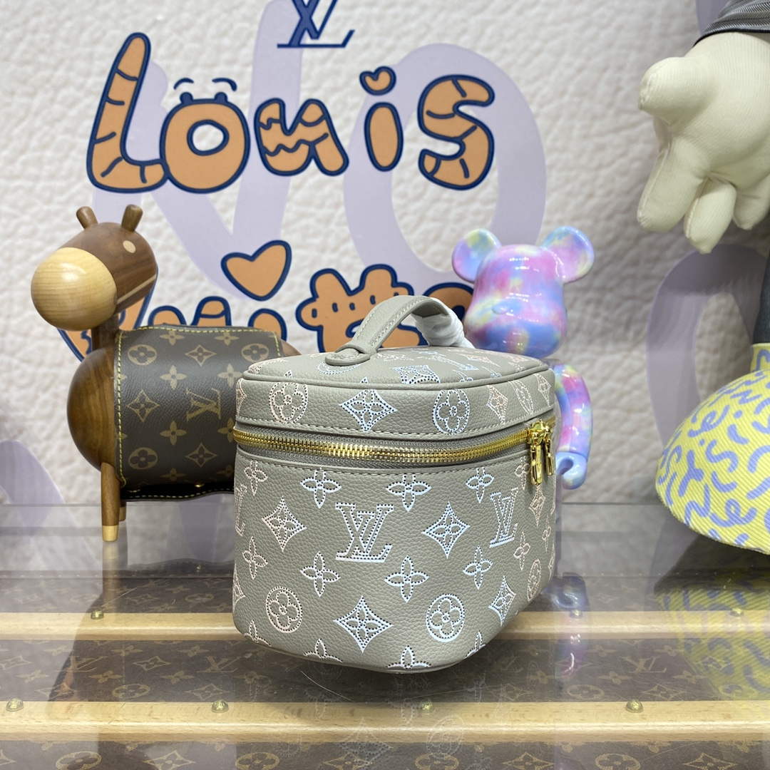 LV M23550 Louis Vuitton Nice Mini Vanity Case Gray - Default Title - View 2