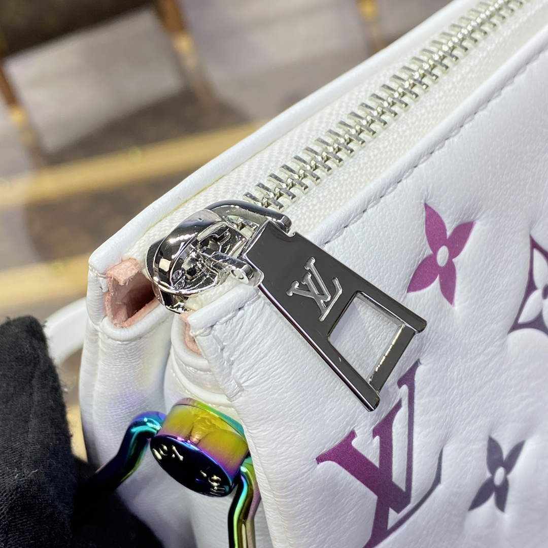 LV M23617 Louis Vuitton Coussin BB Bag White - Default Title - View 5