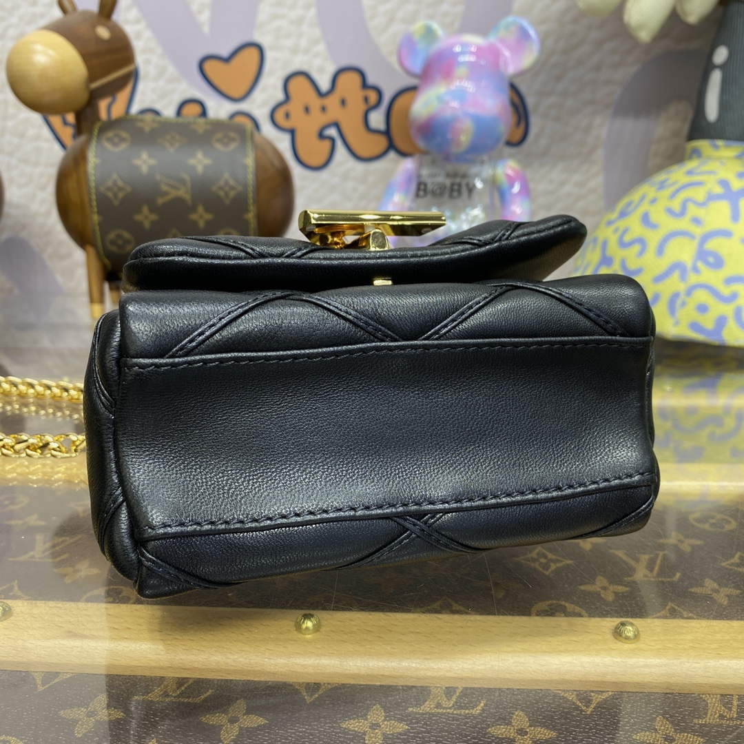 LV M23625 Louis Vuitton Pico GO-14 Bag Black - Default Title - View 4
