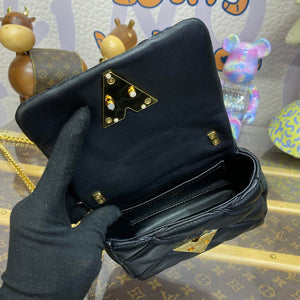 LV M23625 Louis Vuitton Pico GO-14 Bag Black - Default Title - View 9