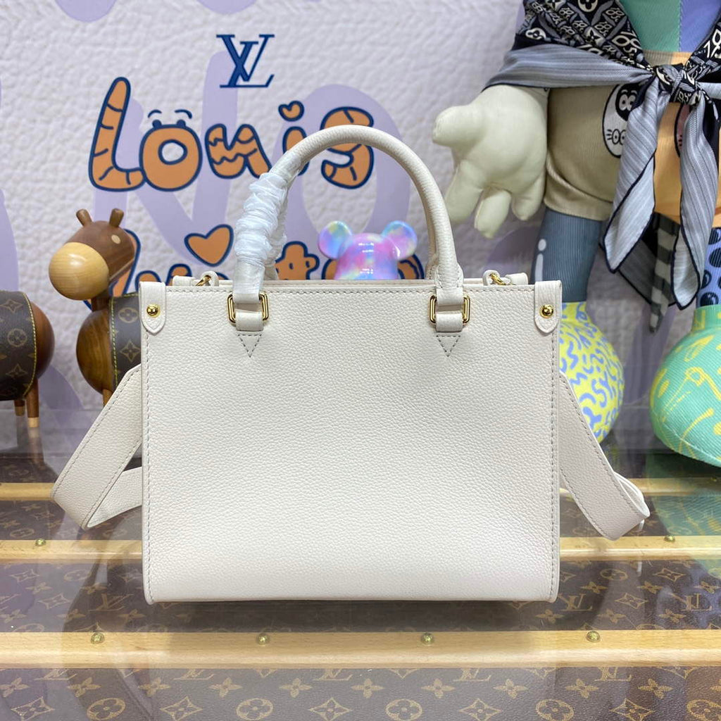 LV M23637 Louis Vuitton Lock & Go Handbag Quartz