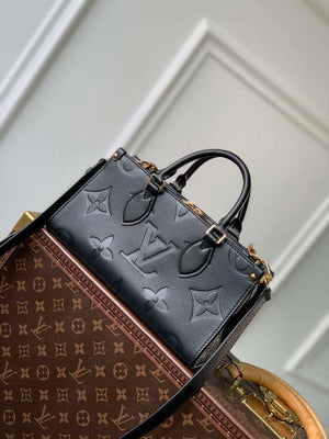 LV M23640 Louis Vuitton OnTheGo East West Tote Bag Black - Default Title - View 4