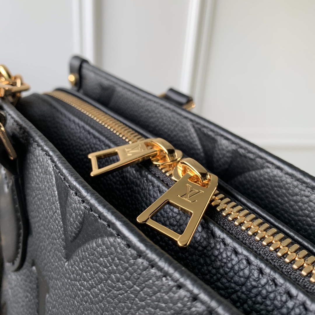 LV M23640 Louis Vuitton OnTheGo East West Tote Bag Black - Default Title - View 7