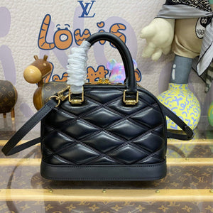 LV M23666 Louis Vuitton Alma BB Bag Black - Default Title - View 2