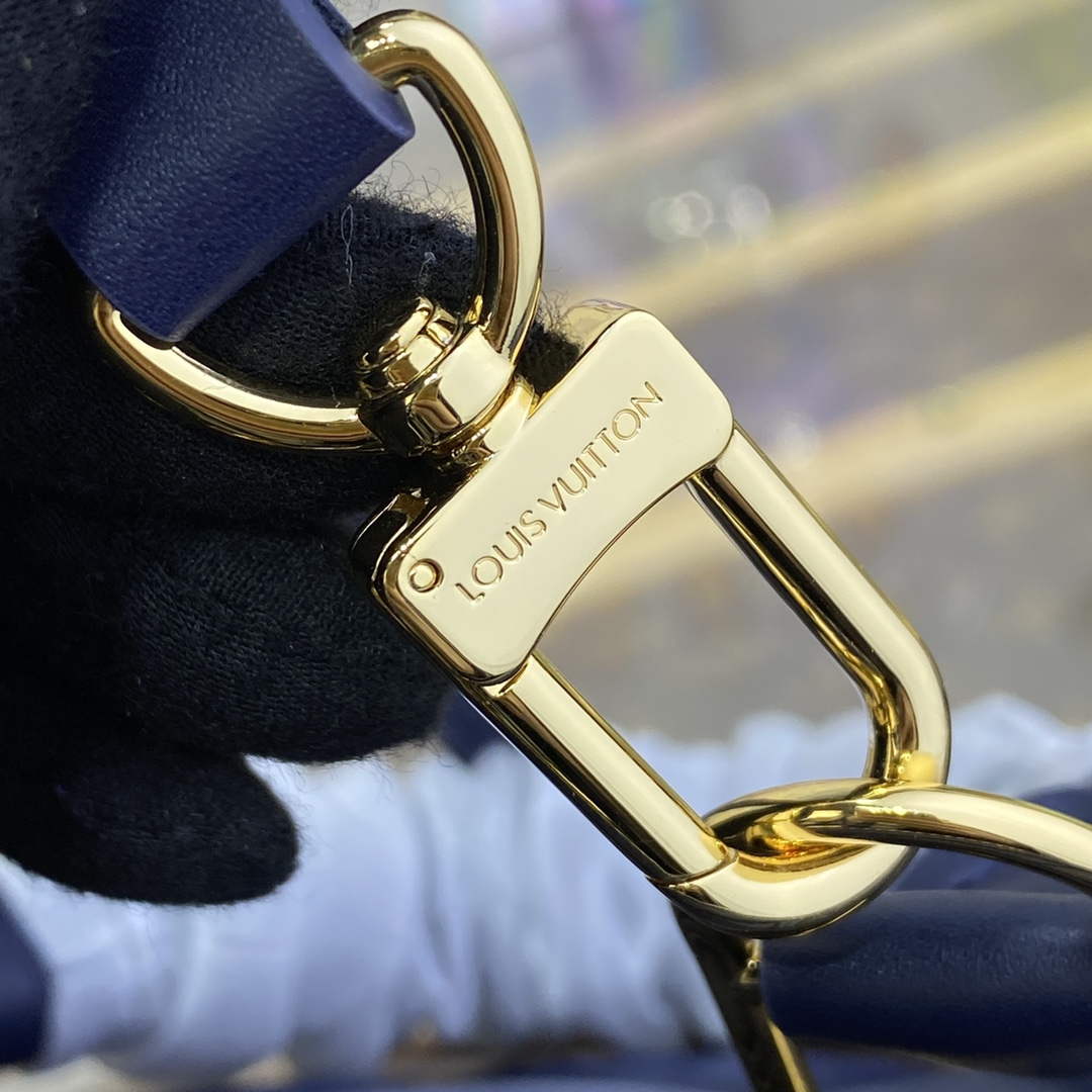 LV M23666 Louis Vuitton Alma BB Bag Navy Blue - Default Title - View 8