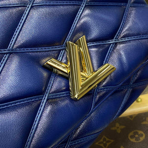 LV M23682 Louis Vuitton GO-14 MM Bag Navy Blue - Default Title - View 5