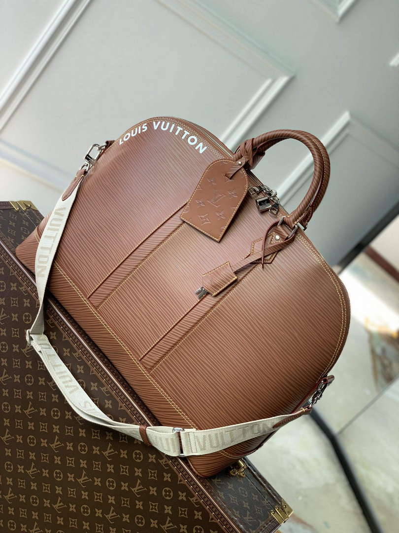 LV M23102 Louis Vuitton Alma Travel GM Bag Cognac - Default Title - View 1
