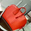 LV M23717 Louis Vuitton Alma Travel GM Bag Vermillon Red - Default Title - View 1