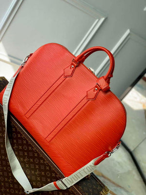 LV M23717 Louis Vuitton Alma Travel GM Bag Vermillon Red - Default Title - View 2