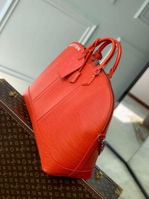 LV M23717 Louis Vuitton Alma Travel GM Bag Vermillon Red - Default Title - View 3