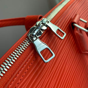 LV M23717 Louis Vuitton Alma Travel GM Bag Vermillon Red - Default Title - View 5