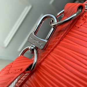 LV M23717 Louis Vuitton Alma Travel GM Bag Vermillon Red - Default Title - View 6