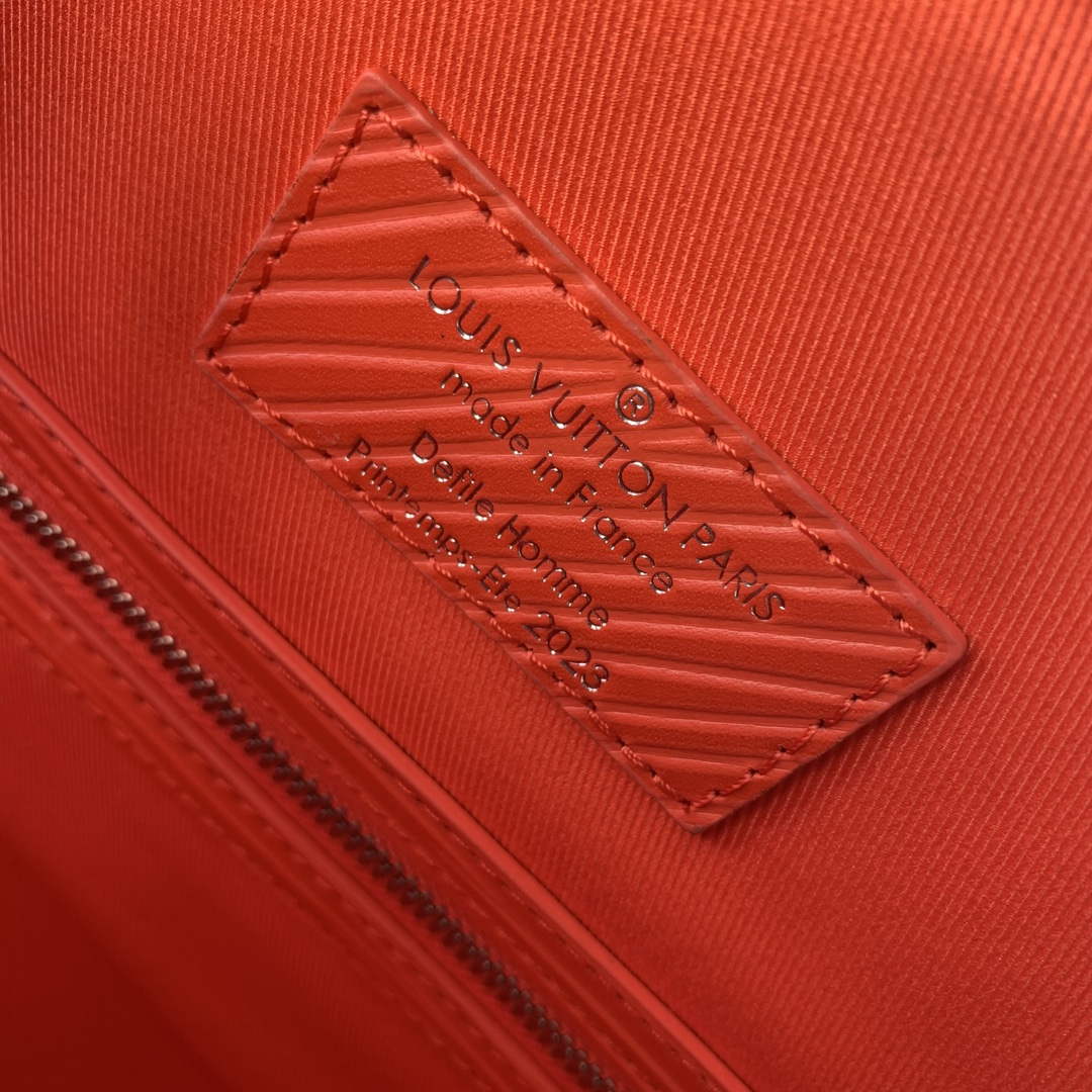 LV M23717 Louis Vuitton Alma Travel GM Bag Vermillon Red - Default Title - View 8