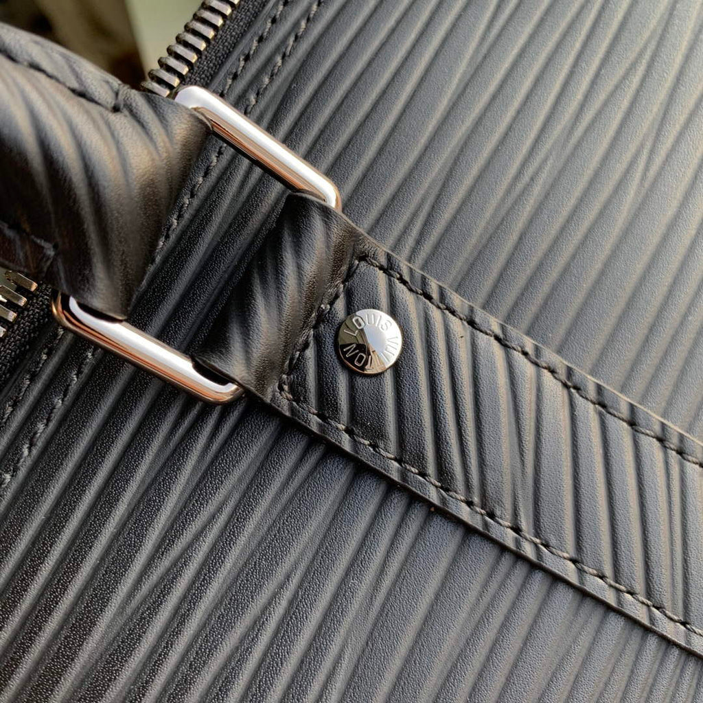LV M23721 Louis Vuitton Keepall Bandouliere 50 Bag Black