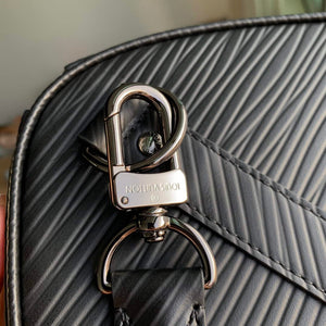 LV M23721 Louis Vuitton Keepall Bandouliere 50 Bag Black - Default Title - View 7